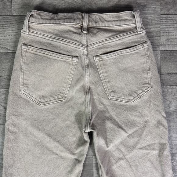 Abercrombie & Fitch Women's Cream Jeans - Picture 6 of 6